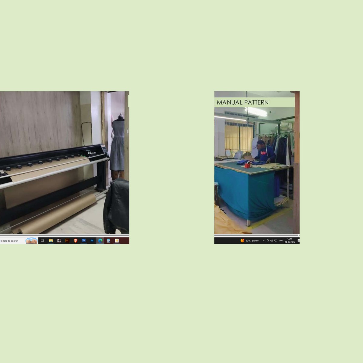 CAD and pattern room