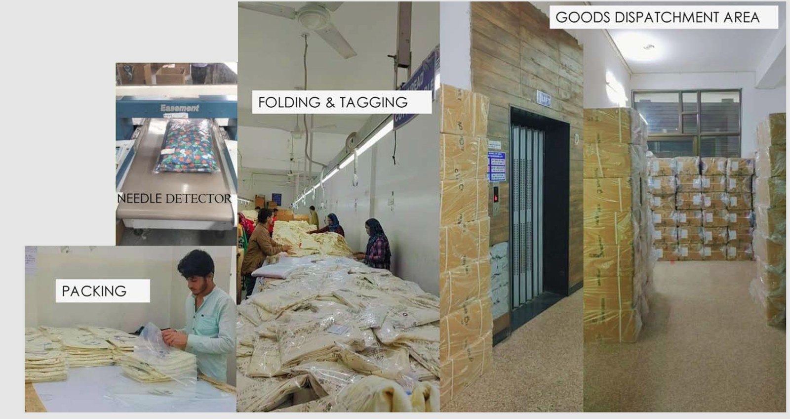 Packing and goods dispatch